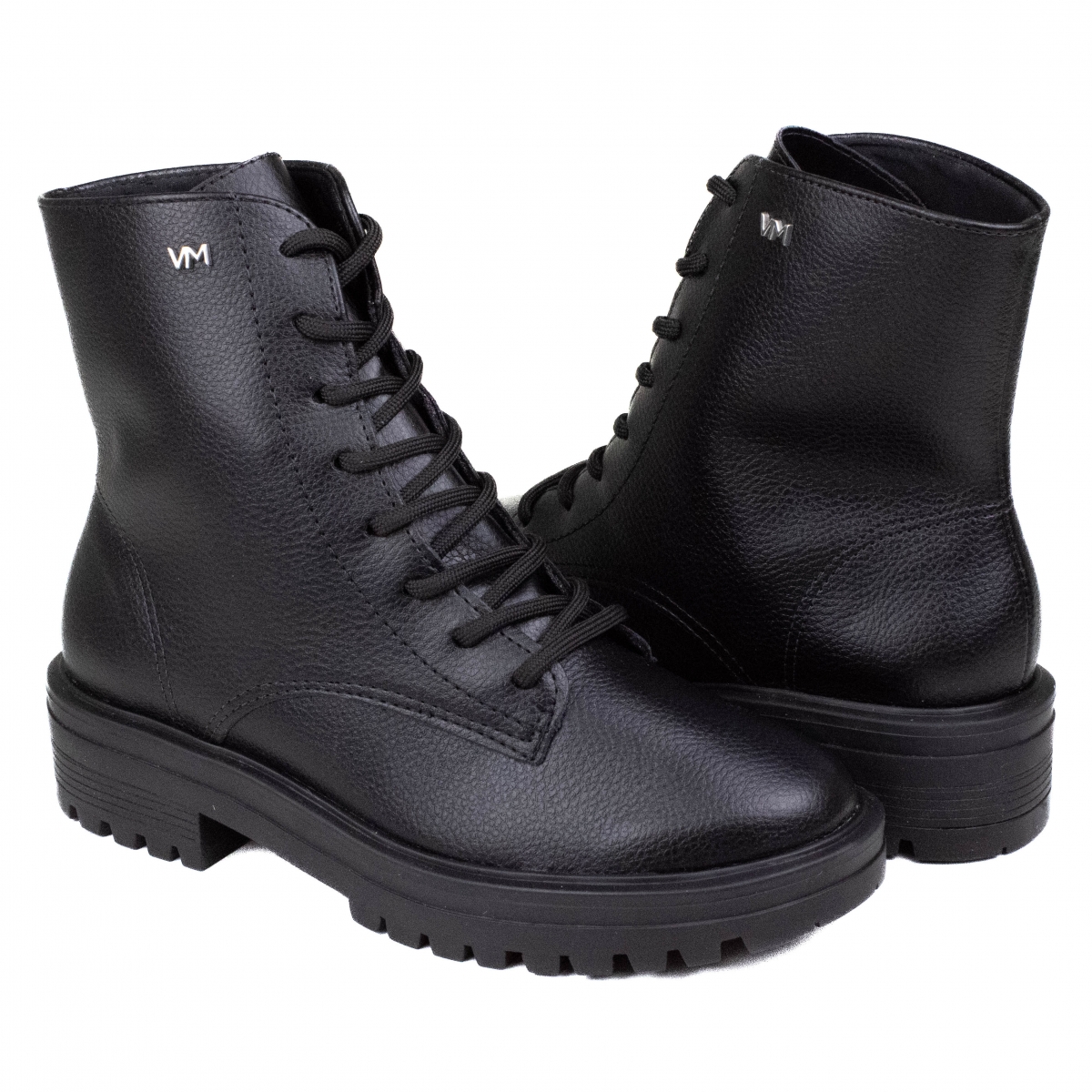 Coturno Feminino Via Marte - PRETO - 238505