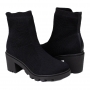 Bota Feminina Bebecê Salto Knit - PRETO