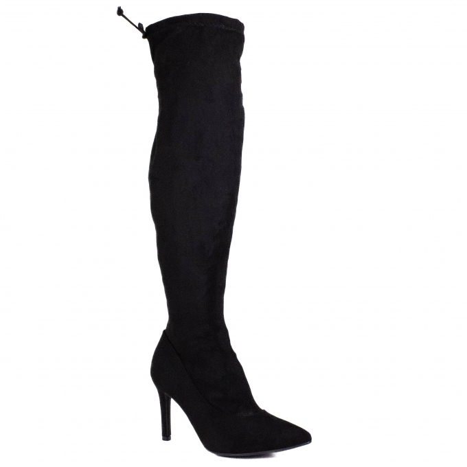 Bota Feminina Vizzano Over Camurça PRETO 3049241