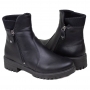 Bota Feminina Cano Baixo Meia - PRETO