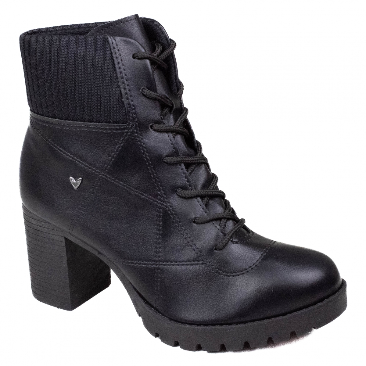 Coturno Feminino Mississipi Salto Meia - PRETO