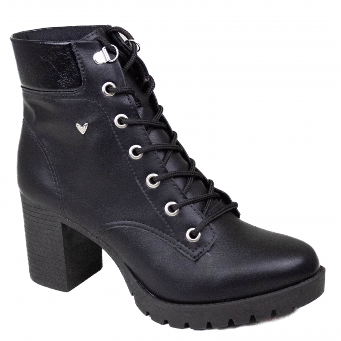 Coturno Feminino Mississipi Salto - PRETO