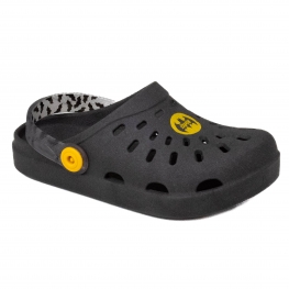 Babuch Infantil Masculina Grendene Liga da Justiça - PRETO/FUME