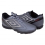 Chuteira Society Umbro Stride - GRAFITE/PRETO/BRANCO