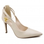 Scarpin Feminino Bebecê Salto NP/VZ - Aveia/aveia
