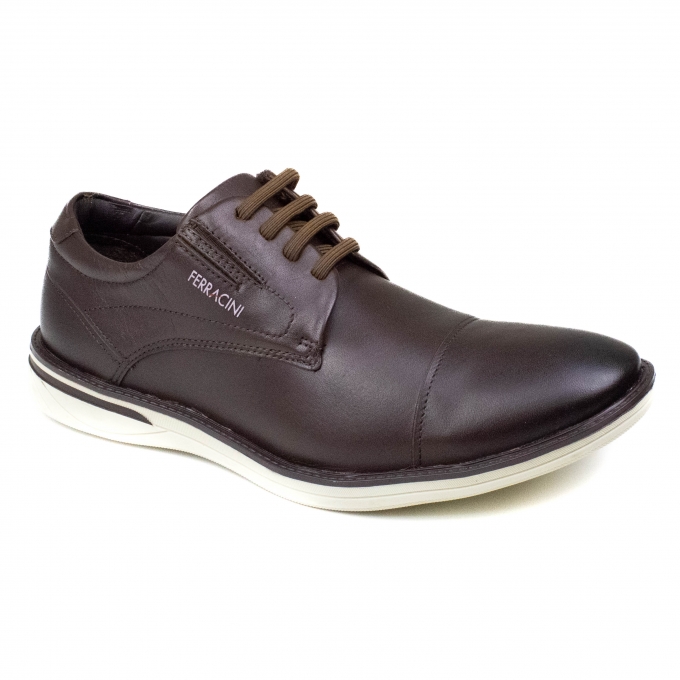 Sapato Masculino Ferracini Esporte Monterey - TABACO