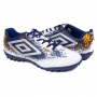Chuteira Society Masculina Umbro Cosmic - BRANCO/MARINHO/LARANJA
