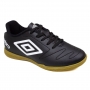 Chuteira Infantil Futsal Indoor Umbro Class 2.2 - PRETO/BRANCO