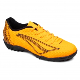Chuteira Society Infantil Penalty Bravo XXII - LARANJA/PRETO