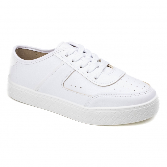 Tênis Feminino Moleca Casual - BRANCO