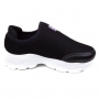 Tênis Infantil Feminino Molekinha Slip EVA - PRETO