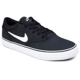 Tênis Masculino Nike SB Chron 2 CNVS - PRETO/BRANCO