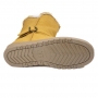 Bota Feminina Mooncity Ugg Pelo Fivela - AREIA