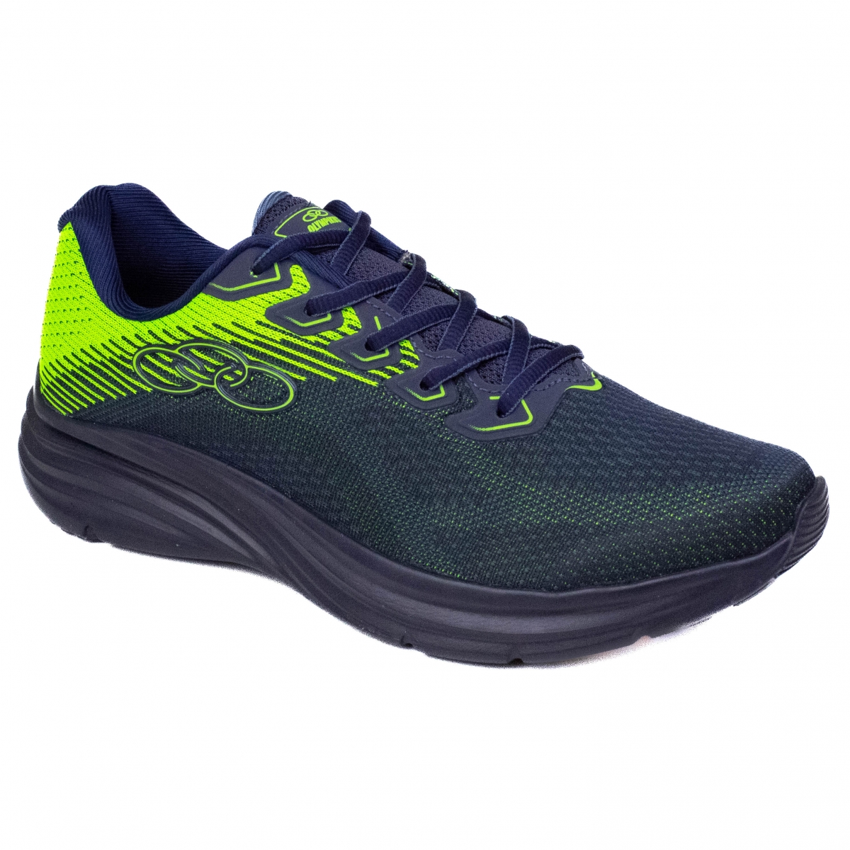 Tênis Masculino Olympikus Index 3  - MARINHO/GREEN