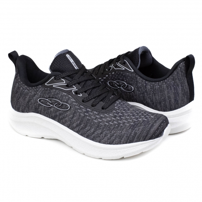Tênis Feminino Olympikus NYX - PRETO/BRANCO
