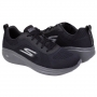 Tênis Masculino Skechers Go Run Fast Quake - PRETO/CINZA