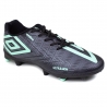Chuteira Masculina Campo Umbro Ultraskin - PRETO/VERDE/GRAFITE
