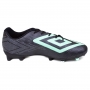 Chuteira Masculina Campo Umbro Ultraskin - PRETO/VERDE/GRAFITE