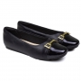 Sapatilha Feminina Piccadilly Fivela - PRETO