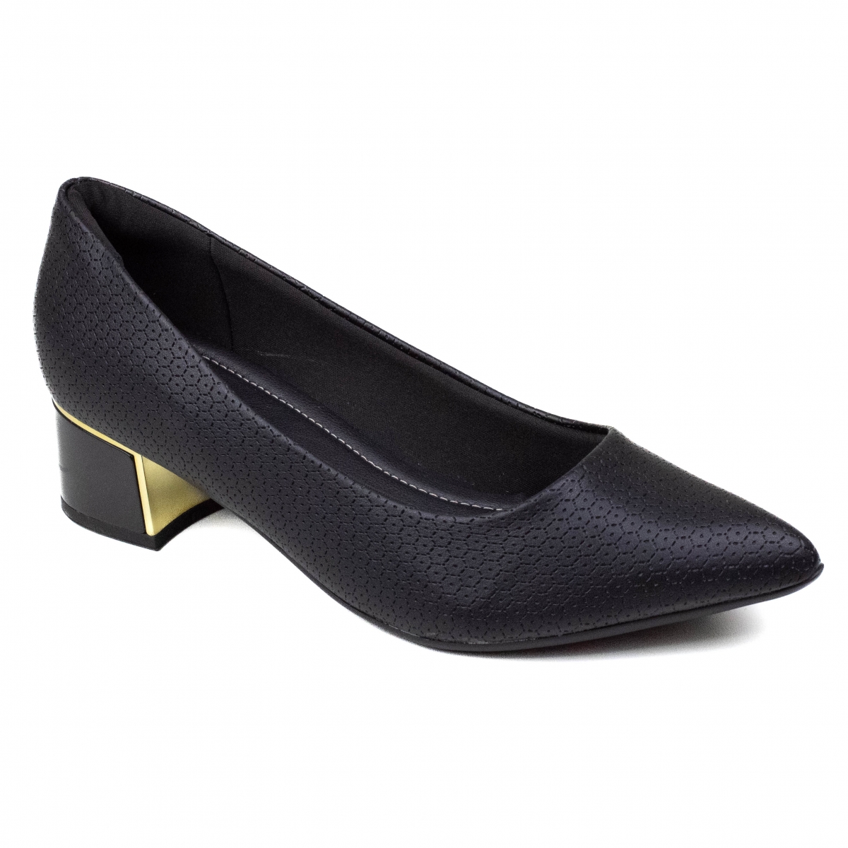 Sapato Feminino Piccadilly Bico Fino - PRETO