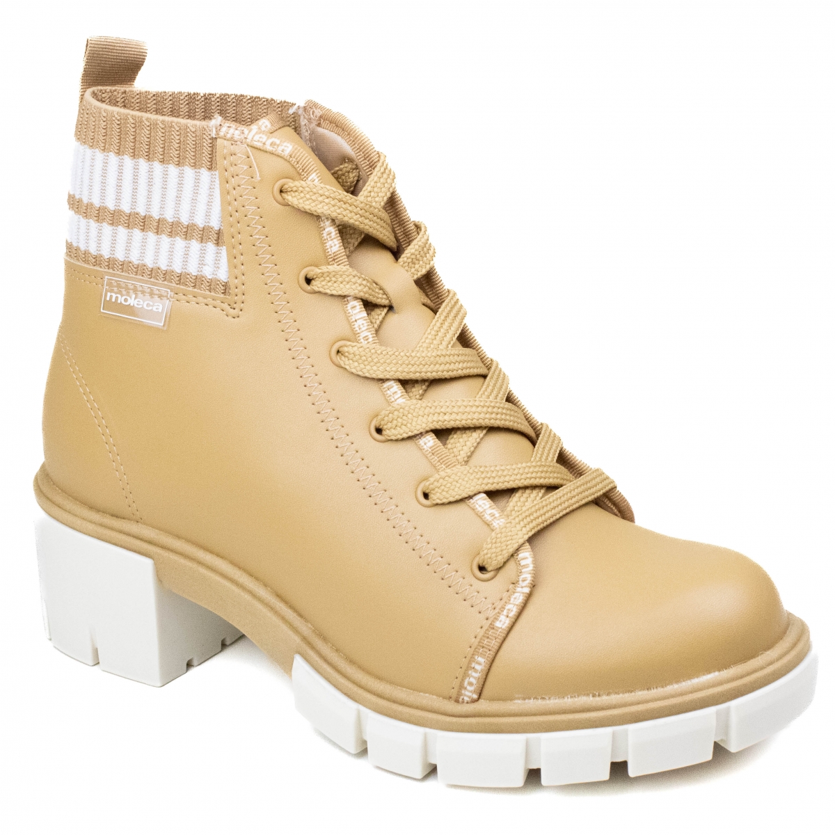 Coturno Feminino Moleca Tratorado - TAN