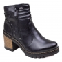 Bota Feminina Dakota Cano Baixo Zíper - PRETO