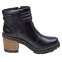 Bota Feminina Dakota Cano Baixo Zíper - PRETO