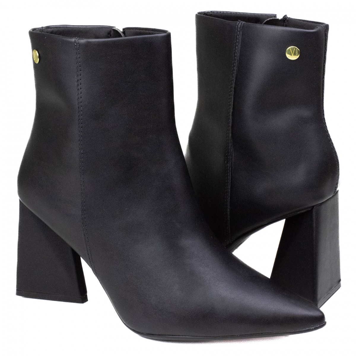 Ankle Boot Bota Vizzano Salto Alto Bota Vizzano Bota Meia Cano