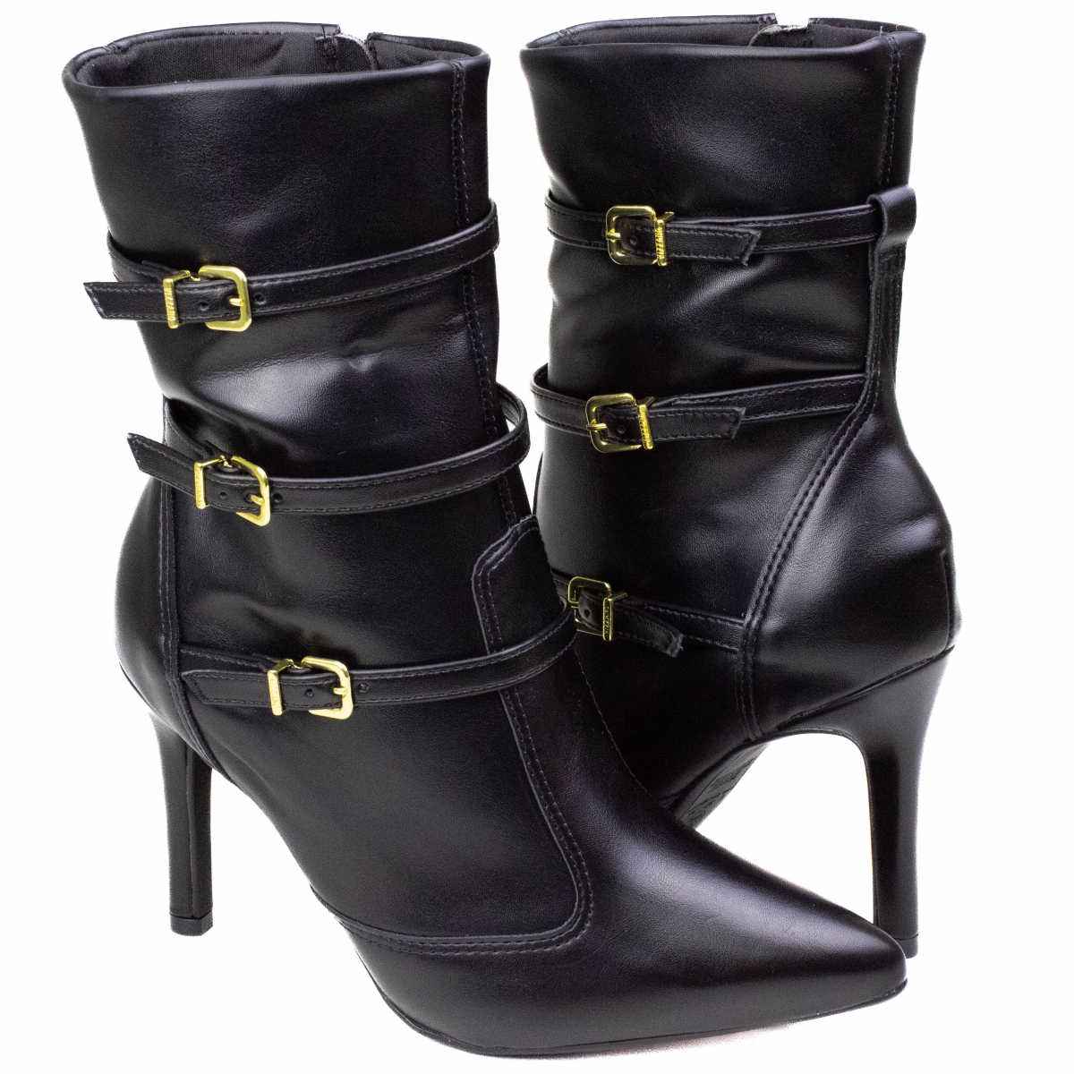 Bota Vizzano Bota De Cano Alto De Salto Bota Cano Alto CamurÃ§a