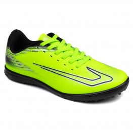 Chuteira Masculina Topper Society Strike IV - VERDE NEON/PRETO