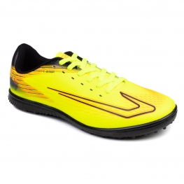 Chuteira Masculina Topper Society Strike IV - AMARELO NEON/PRETO