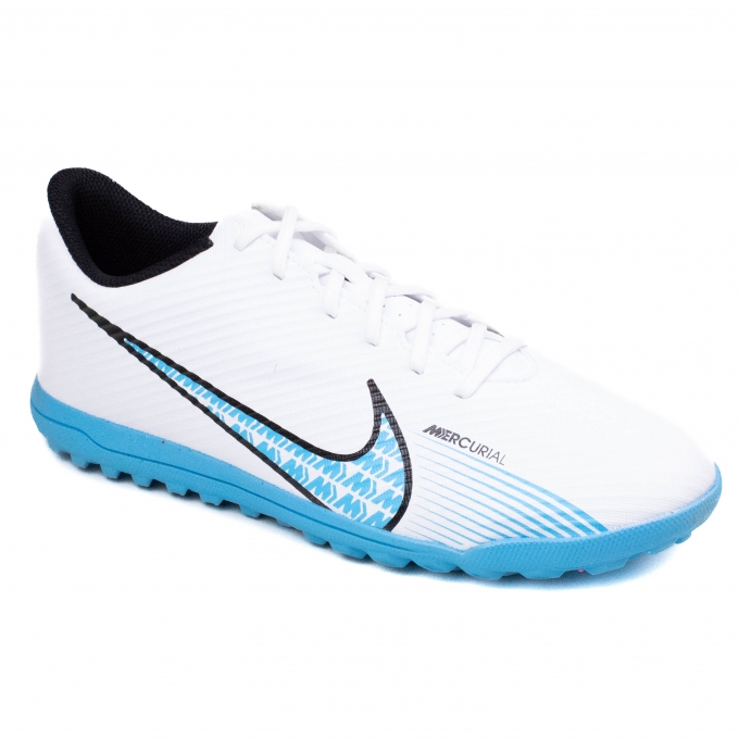 Chuteira Society Nike Mercurial Vapor 15 Club TF - BRANCO