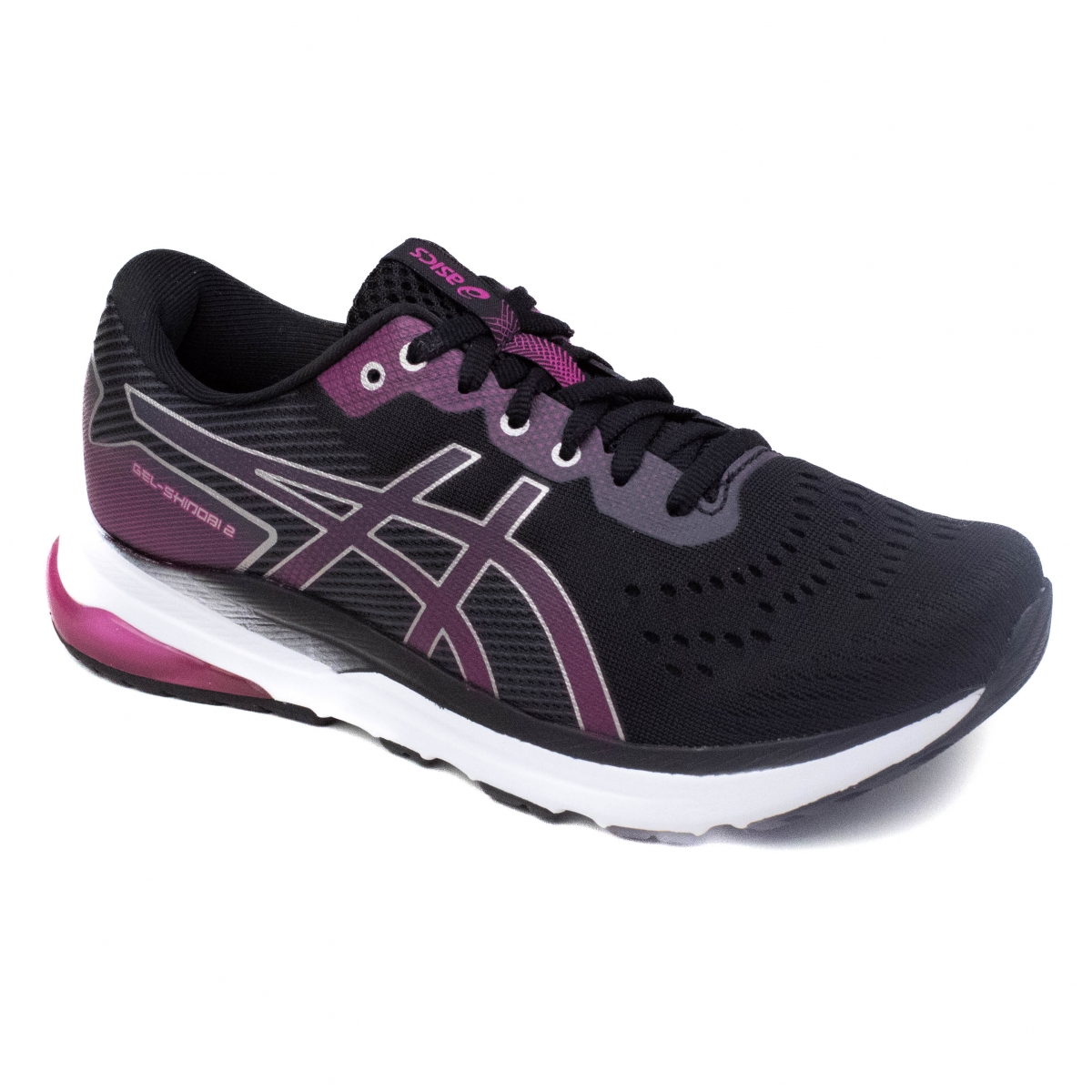 Tênis Feminino Asics Gel-Shinobi 2 - BLACK/PINK GLO - 1012B624.001
