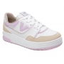 Tênis Feminino Via Marte Caixa - AVEIA/BRANCO/ROSA