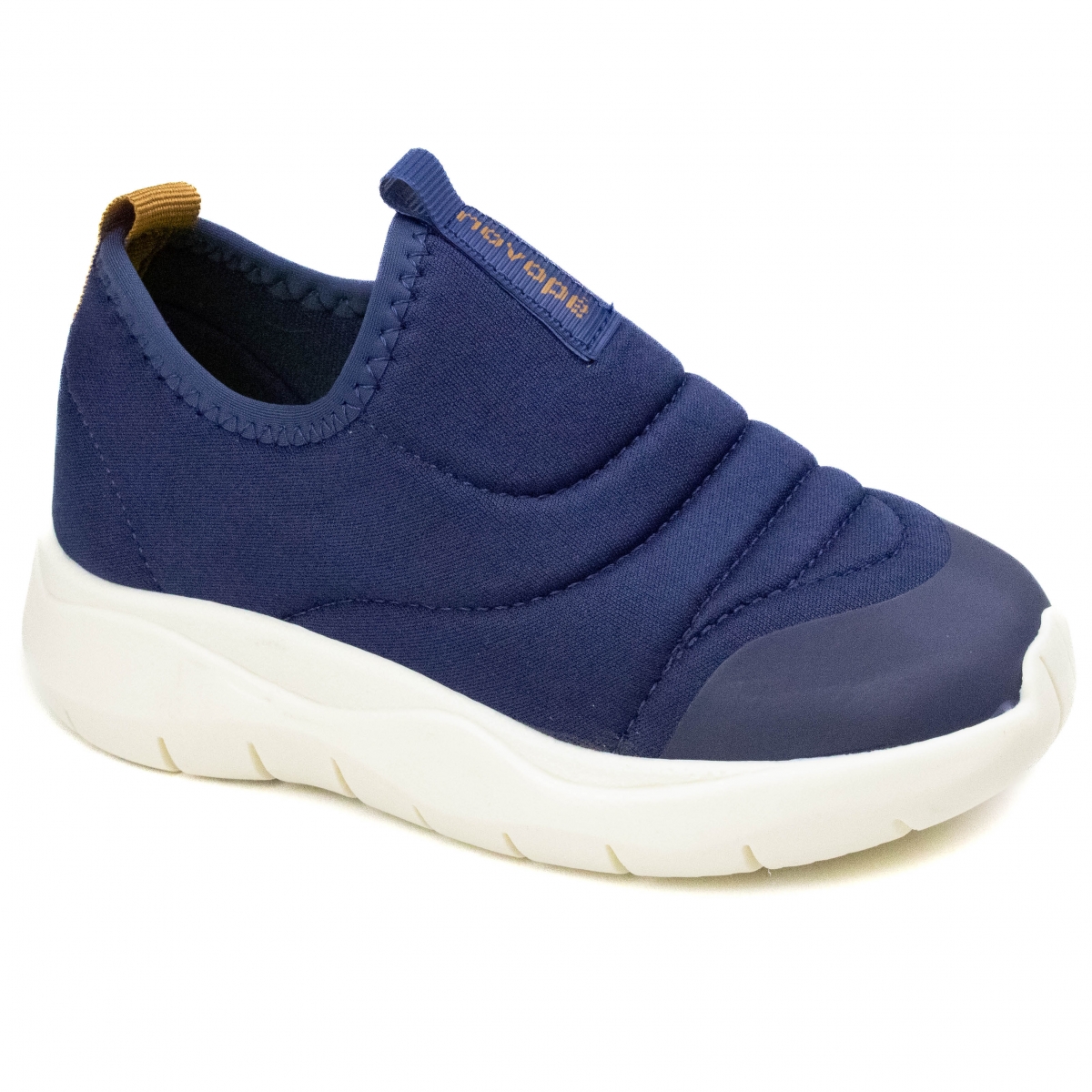 Tênis Bebê Masculino Novopé Nylon Pro - MARINHO/OFF WHITE