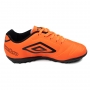 Chuteira Society Infantil Umbro Class 2.2 - CORAL/PRETO