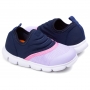Tênis Bebê Feminino Bibi Energy - NAVAL/LAVANDER