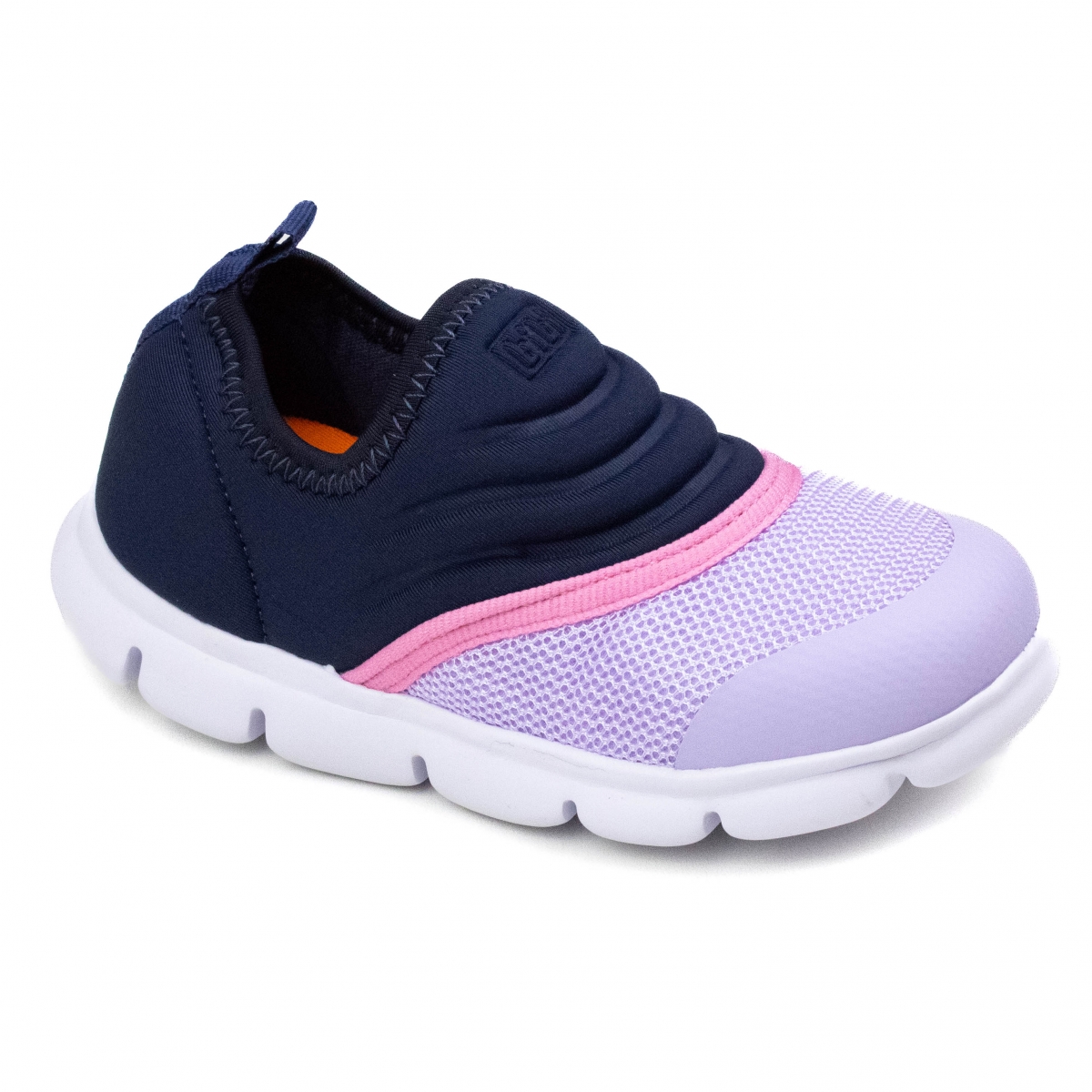 Tênis Bebê Feminino Bibi Energy - NAVAL/LAVANDER