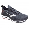Tênis Masculino Mizuno Wave Mirai 5 - CHUMBO/PRETO