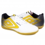 Chuteira Masculina Futsal Umbro Warskin - BRANCO/AMARELO/PRETO