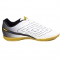Chuteira Masculina Futsal Umbro Warskin - BRANCO/AMARELO/PRETO