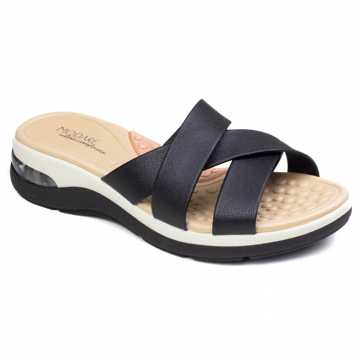 Tamanco Feminino Modare Rasteiro Air X - PRETO