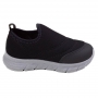 Tênis Masculino Bebê Molekinho Slip On  - PRETO/PRETO