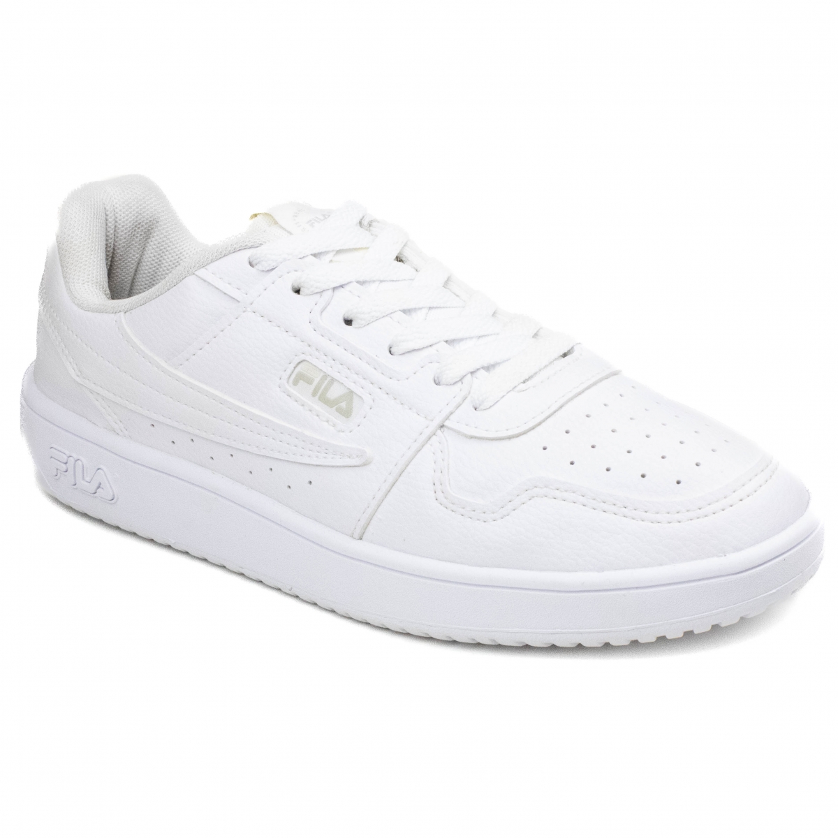 Tênis Masculino Fila ACD Classic - BRANCO/PRATA/BEGE