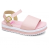 Sandália Infantil Feminina Molekinha Anabela Glitter - ROSA