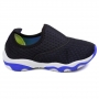 Tênis Infantil Masculino Kidy Play - PRETO/AZUL ROYAL