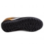 Chuteira Infantil Society Umbro Warskin - PRETO/LARANJA/BRANCO