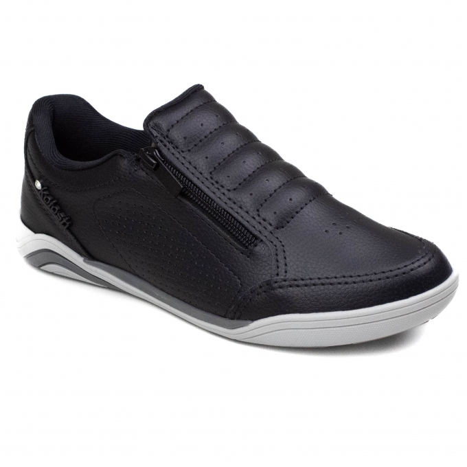 Tênis Feminino Kolosh Zíper - PRETO