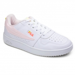Tênis Feminino Fila ACD Classic - BRANCO/ROSA CLARO/SALMAO