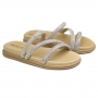 Tamanco Feminino Beira Rio Flatform Cristal  - BOREAL